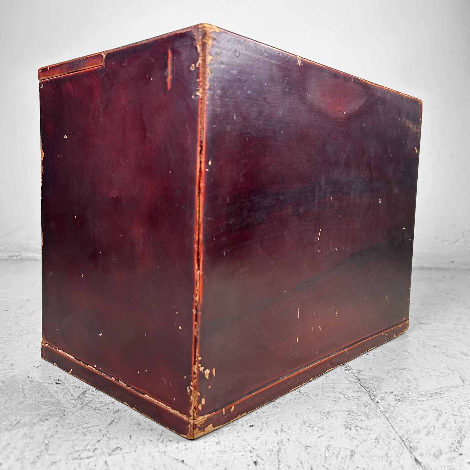 Japanse Mid Century Haribako 針箱, jaren '30.
