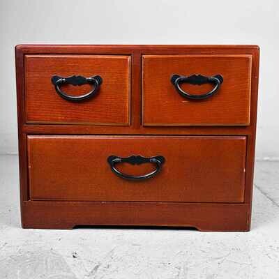 Vintage Haribako Sewing Cabinet, Japan, 1990s