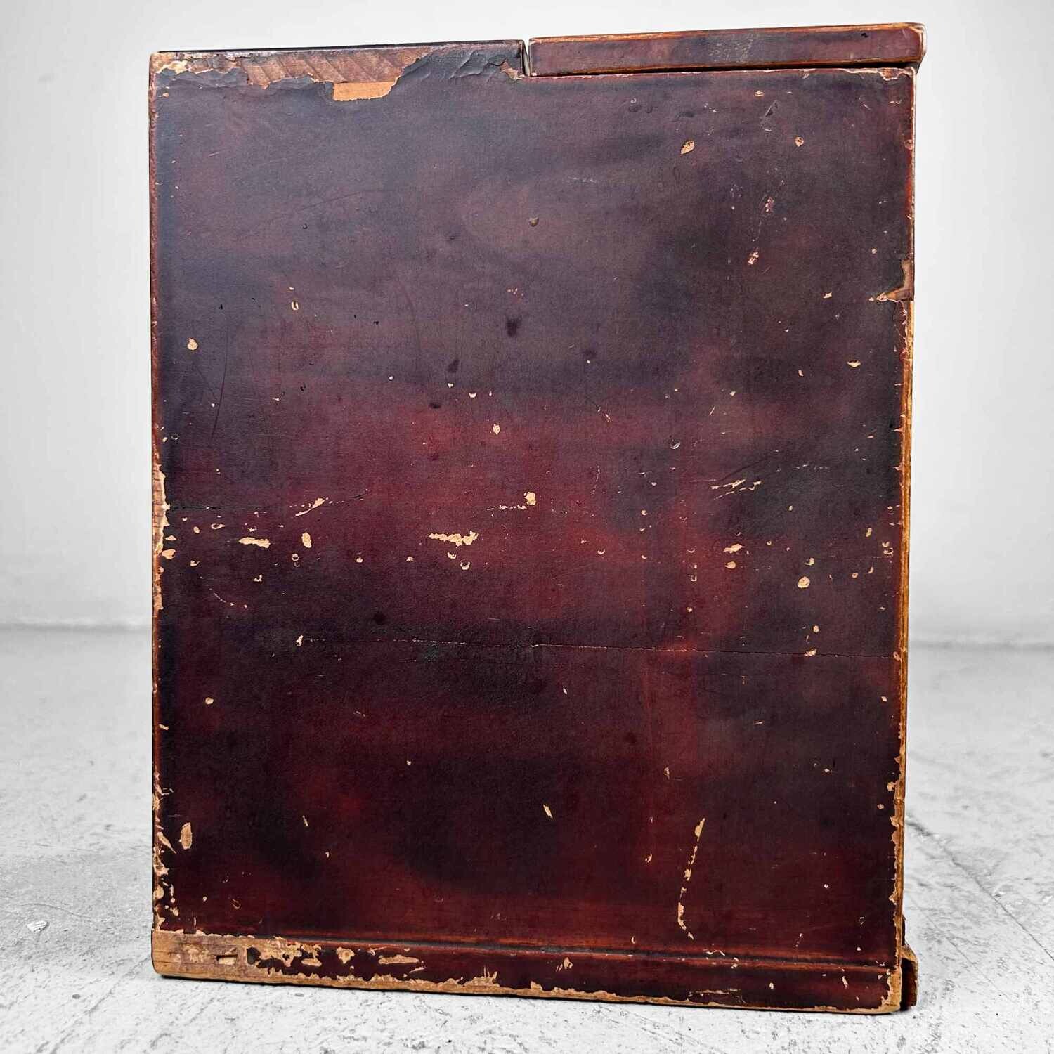 Japanse Mid Century Haribako 針箱, jaren '30.