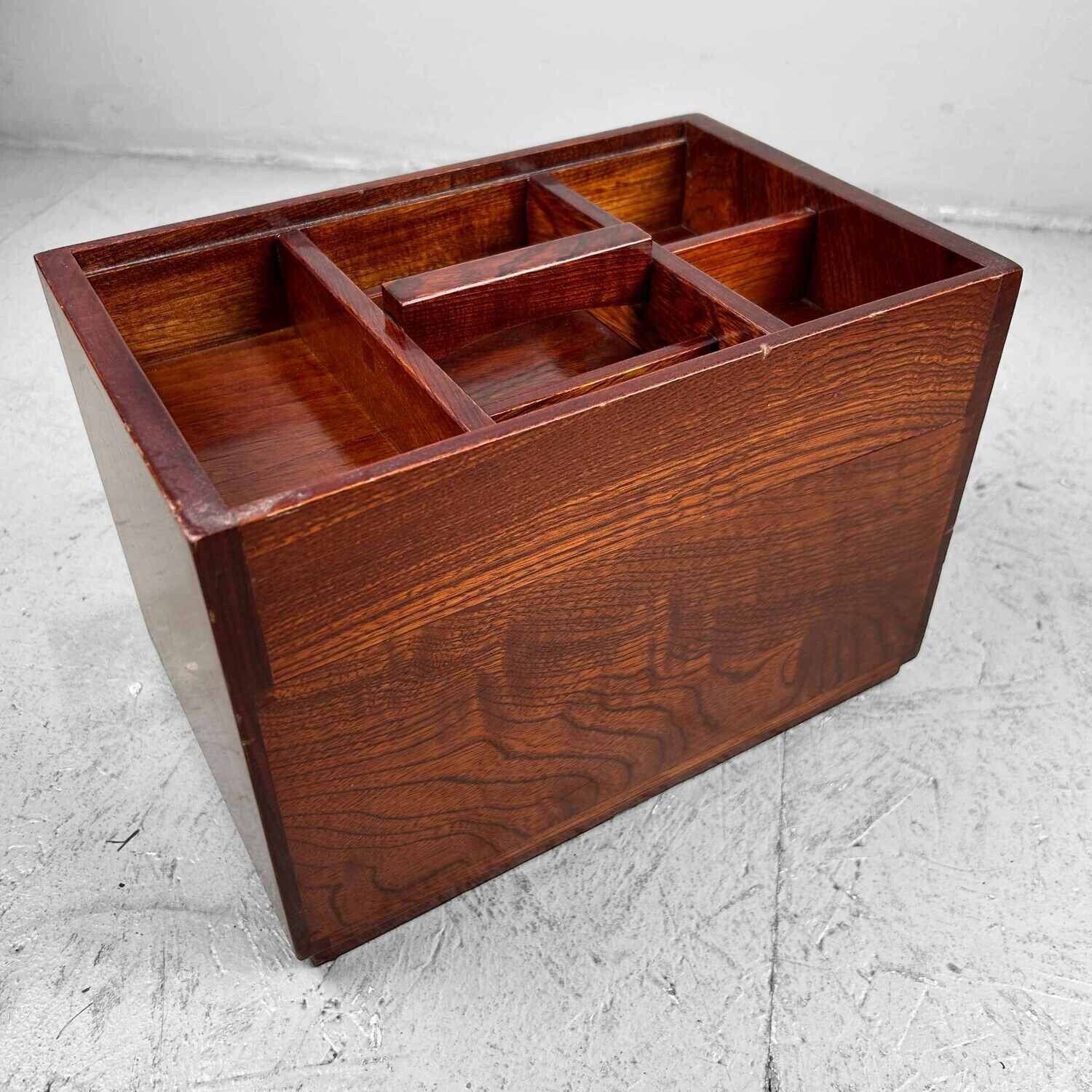 Japanse Vintage Haribako Naaikastje, jaren '80.