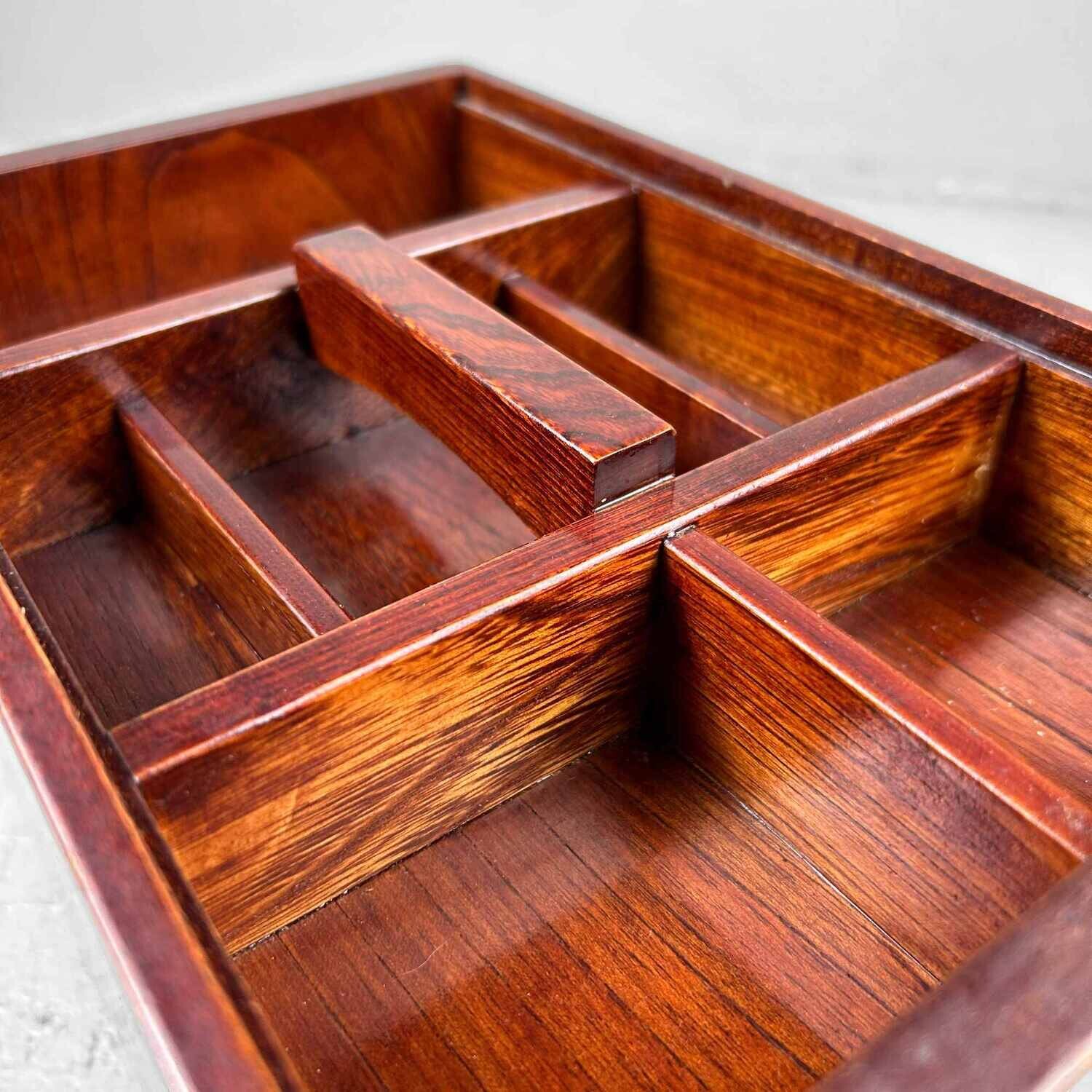 Japanse Vintage Haribako Naaikastje, jaren '80.