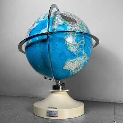 Grote Japanse Globe Wereldbol 'Gakken', jaren '80, Japan.