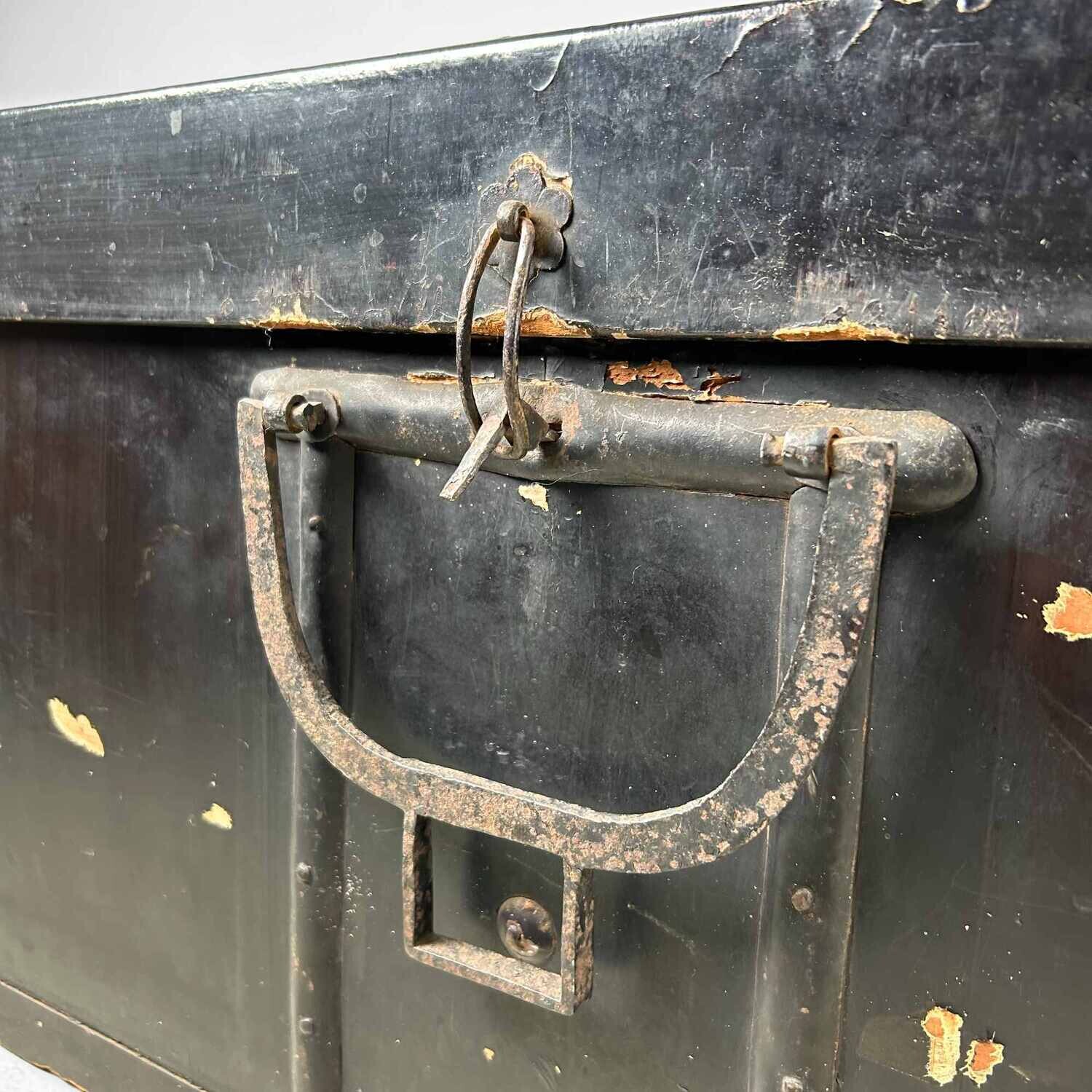 Antieke Kura Bako 倉箱, Houten Kist, Japan, Meiji​-periode.