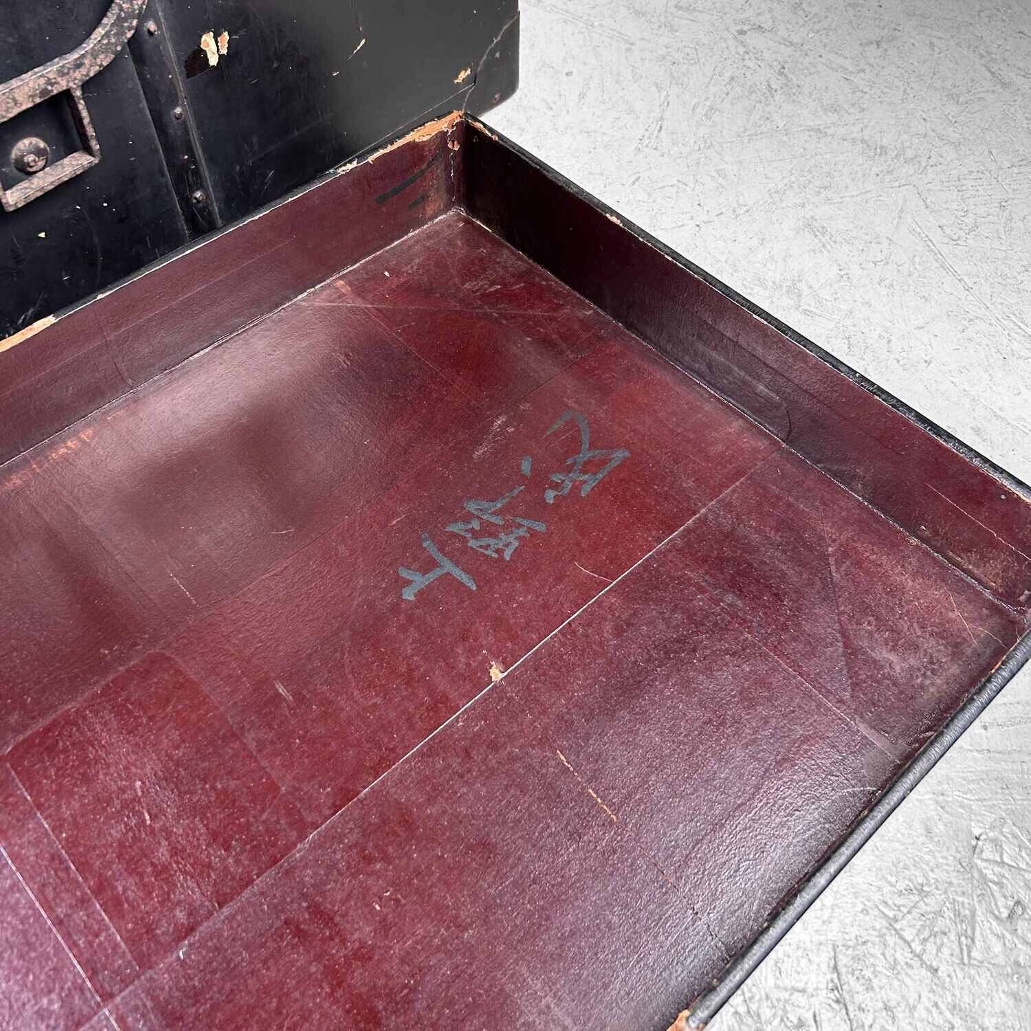 Antieke Kura Bako 倉箱, Houten Kist, Japan, Meiji​-periode.