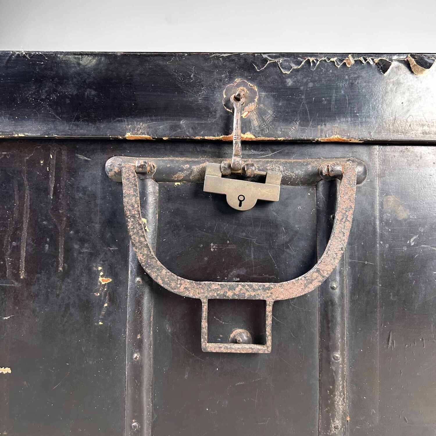 Antieke Kura Bako 倉箱, Houten Kist, Japan, Meiji​-periode.