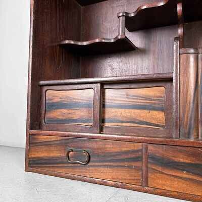 Mid Century Cha Tansu, Taishō Period, Japan.