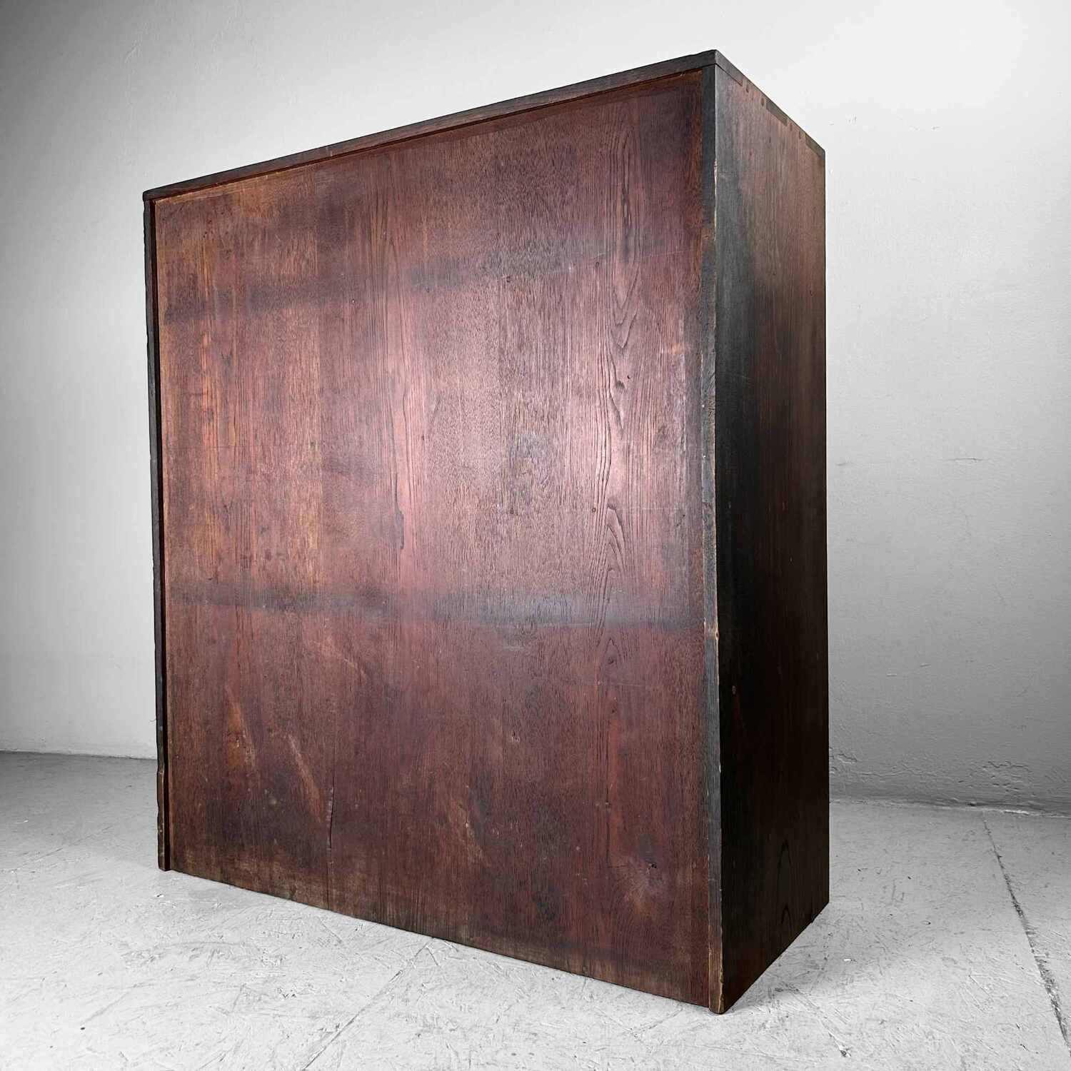 Mid Century Cha Tansu, Taishō Period, Japan.