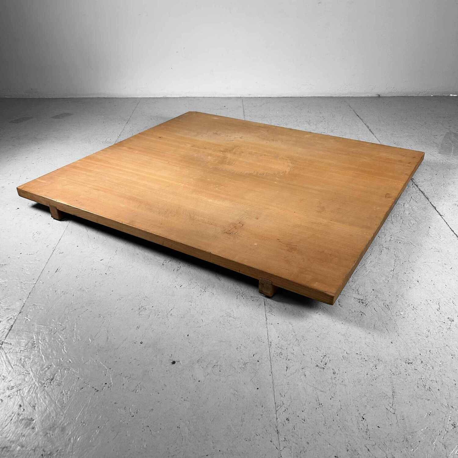 Large 'Cutting Board' Low Table, 1990s, Japan.