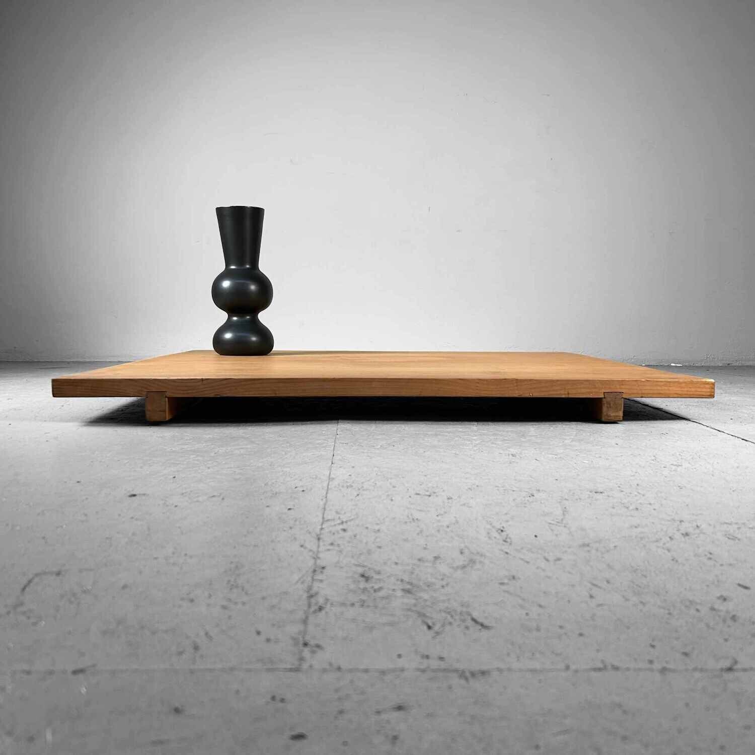 Large 'Cutting Board' Low Table, 1990s, Japan.