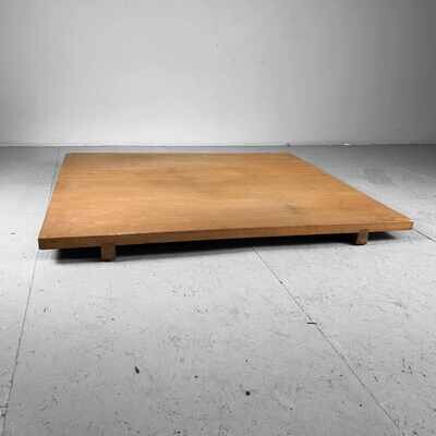 Large 'Cutting Board' Low Table, 1990s, Japan.