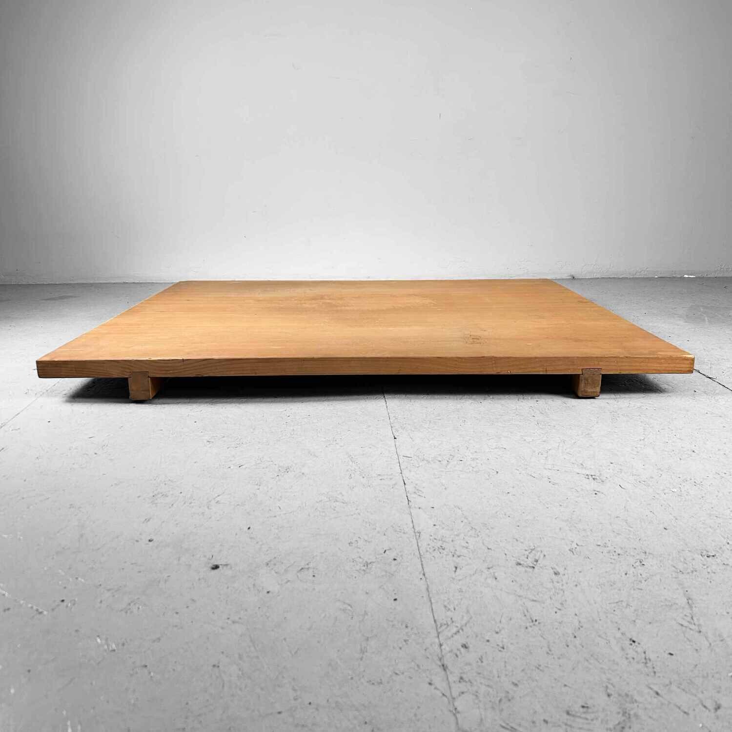Large 'Cutting Board' Low Table, 1990s, Japan.