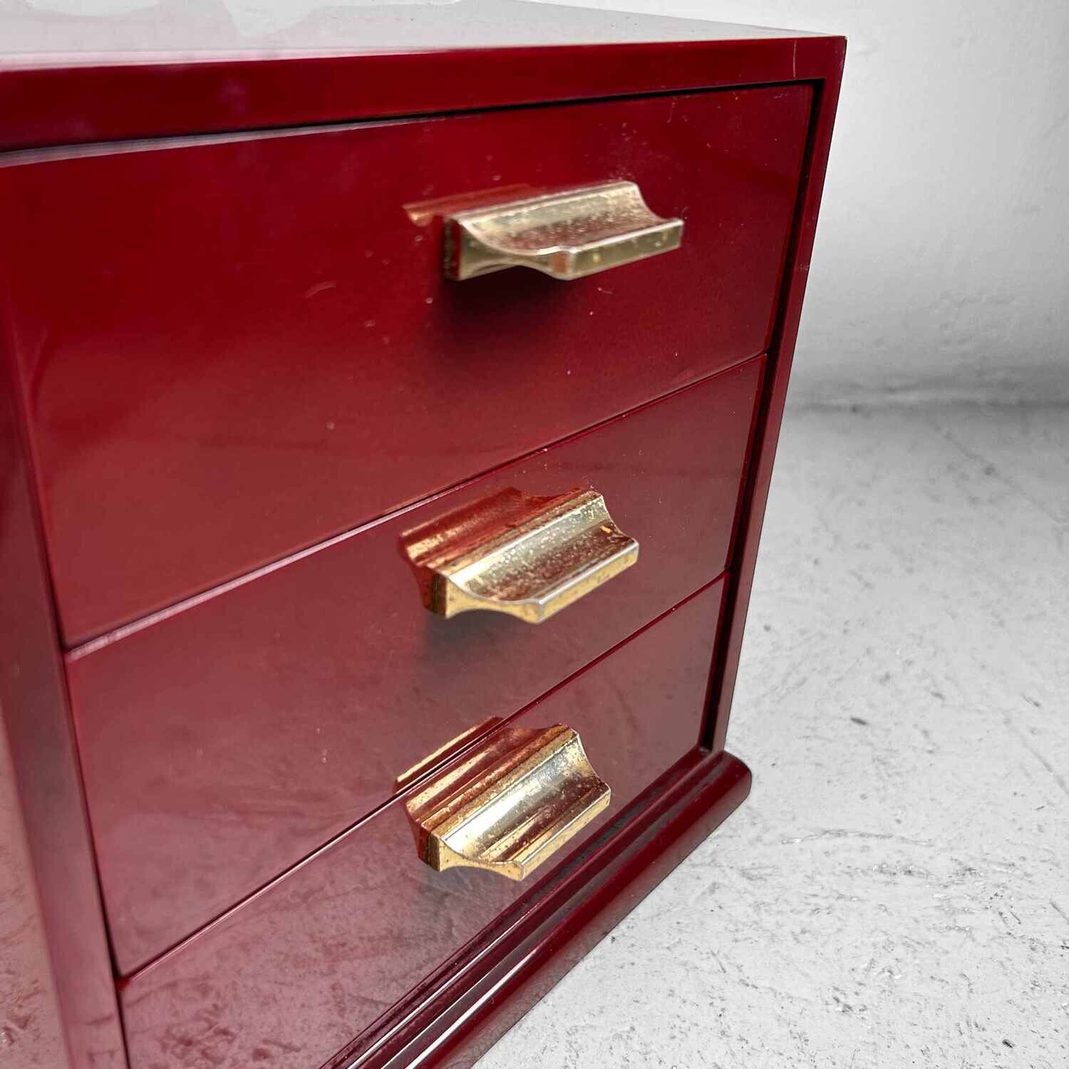 Japanese Vintage Haribako (sewing box) 針箱, 1980s.