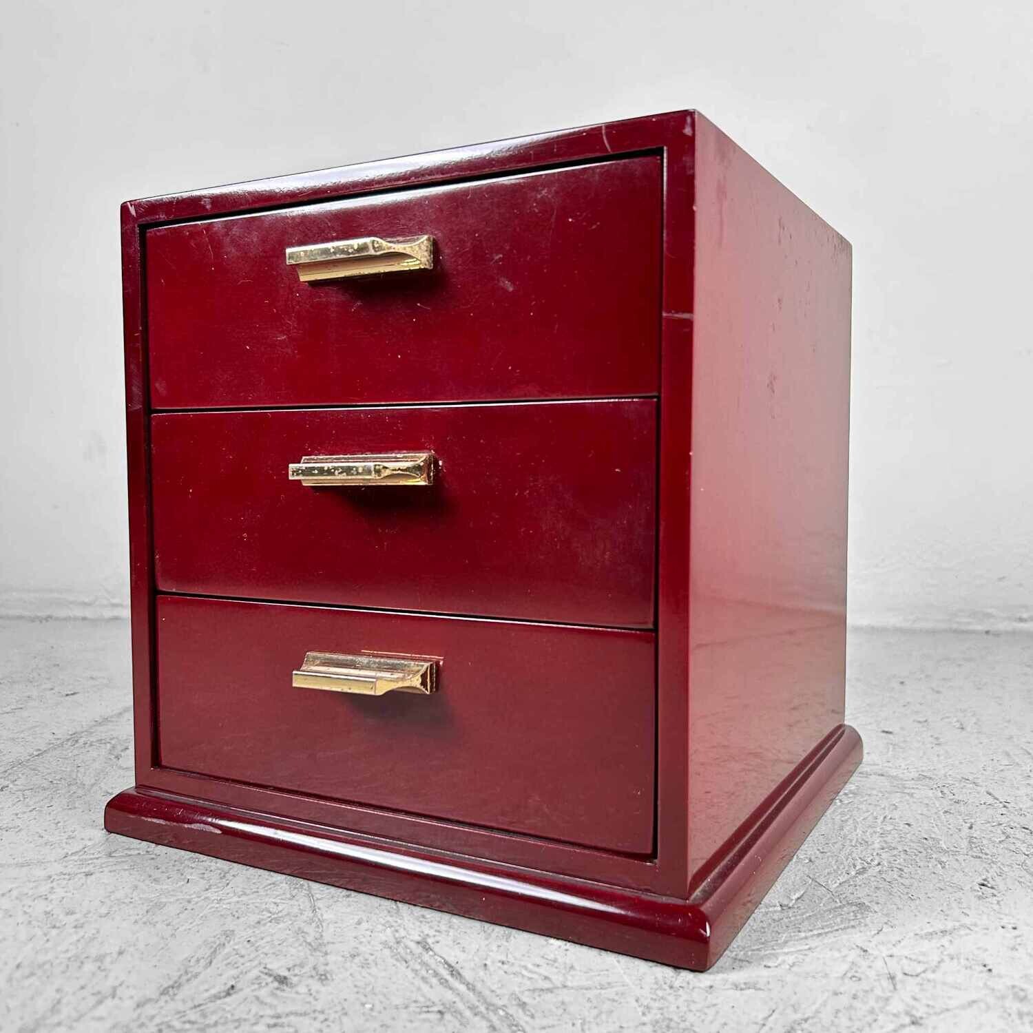 Japanese Vintage Haribako (sewing box) 針箱, 1980s. Japanese Vintage Haribako (sewing box) 針箱, 1980s.