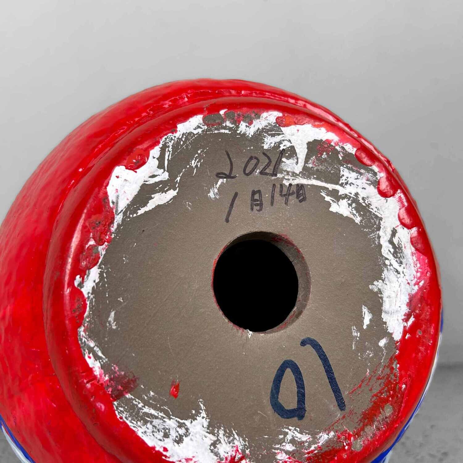 Matsukawa Daruma Doll Sendai Hariko, Reiwa-periode 令和, Japan.