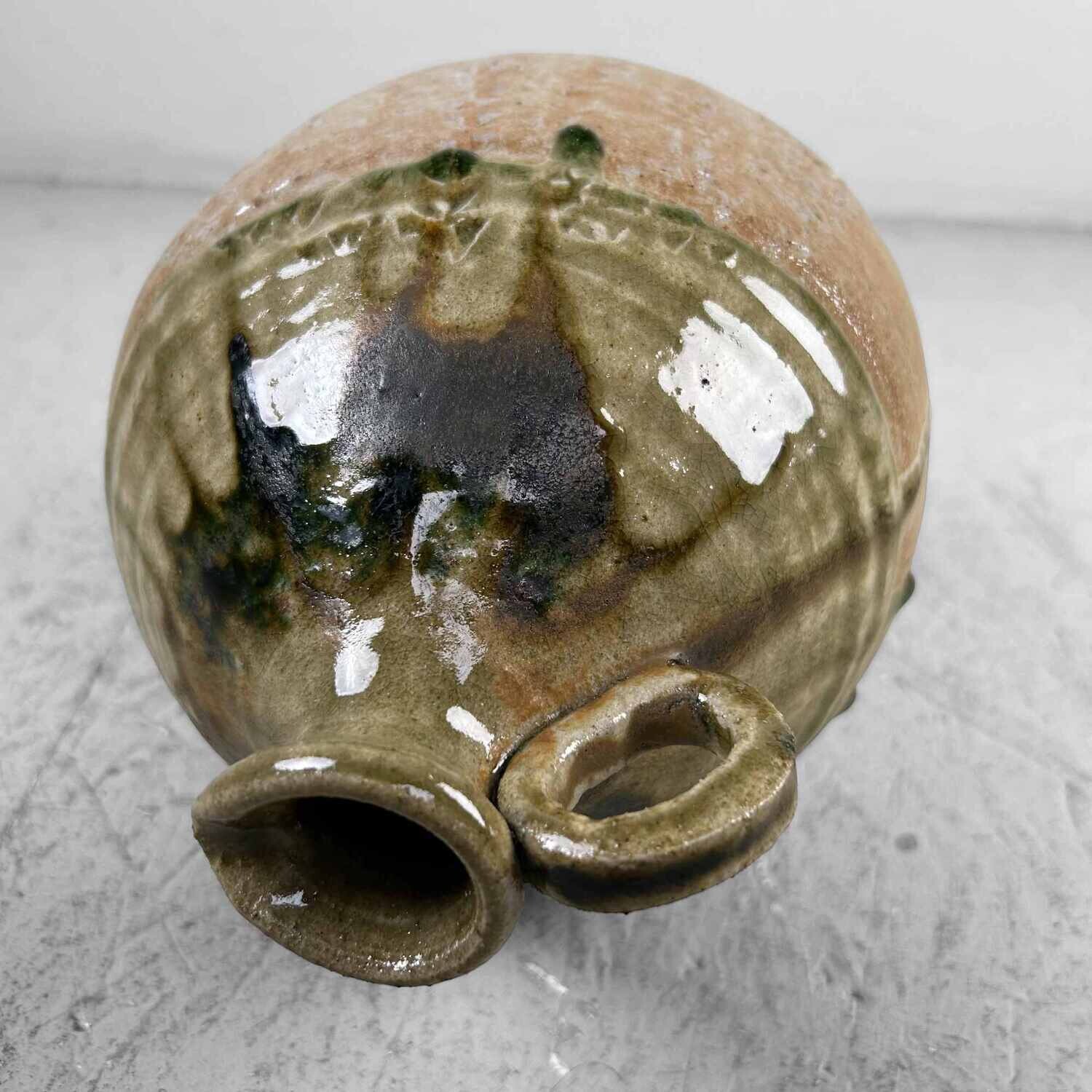 Mid Century Glazed Ceramic Shigaraki Jug, Japan.