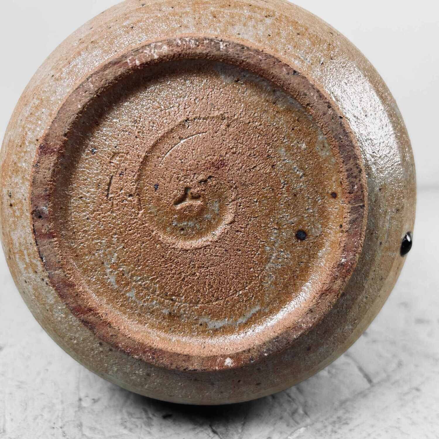 Mid Century Glazed Ceramic Shigaraki Jug, Japan.