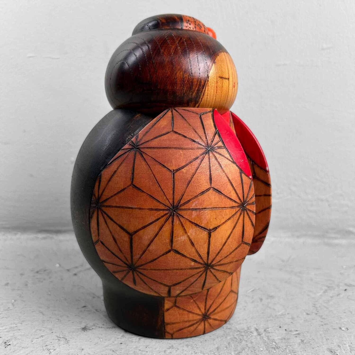 Vintage Sosaku Kokeshi door Kazuo Takamizawa, Japan. Vintage Sosaku Kokeshi door Kazuo Takamizawa, Japan.