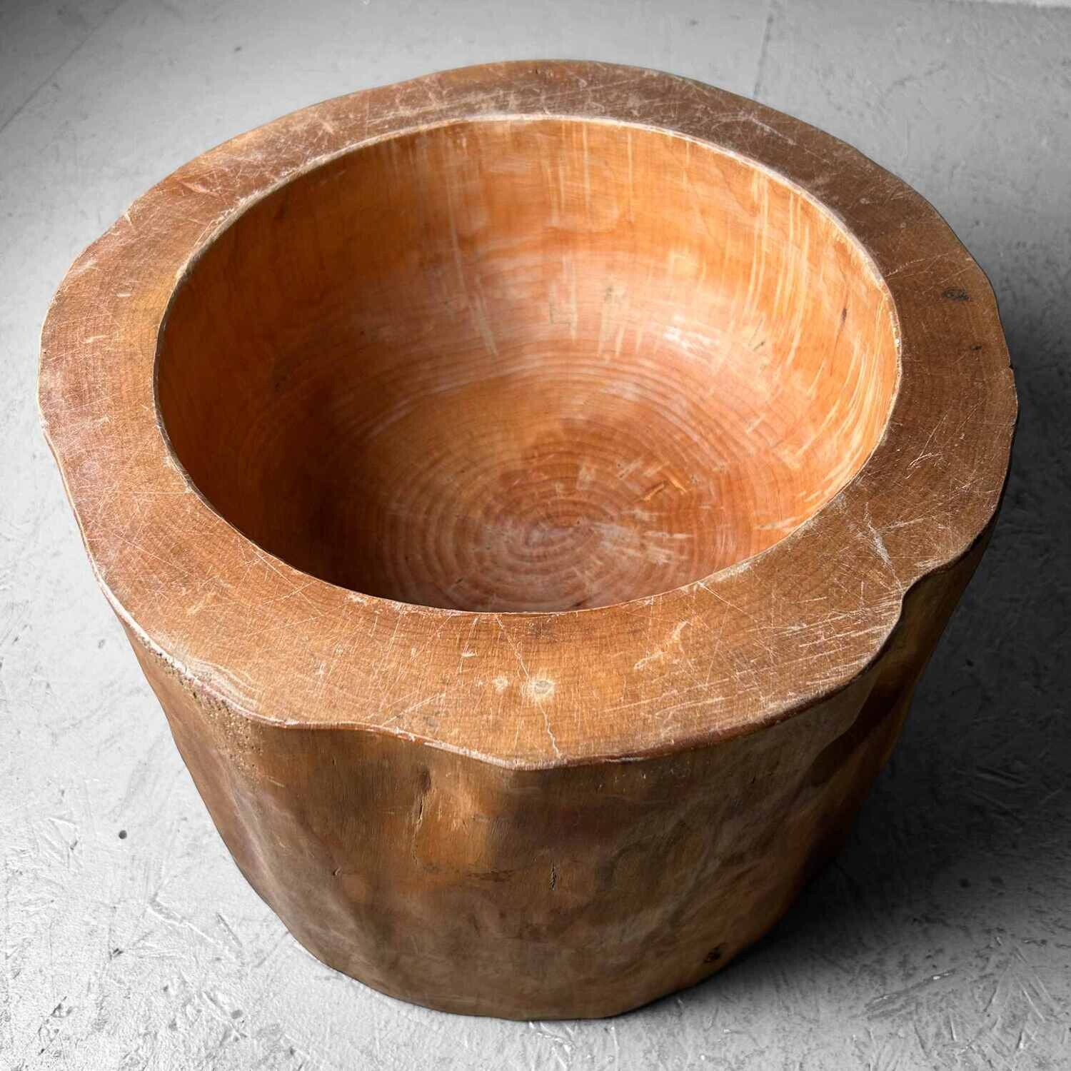 Japanese Mochi-Tsuki Usu, rice mortar, Taishō era.