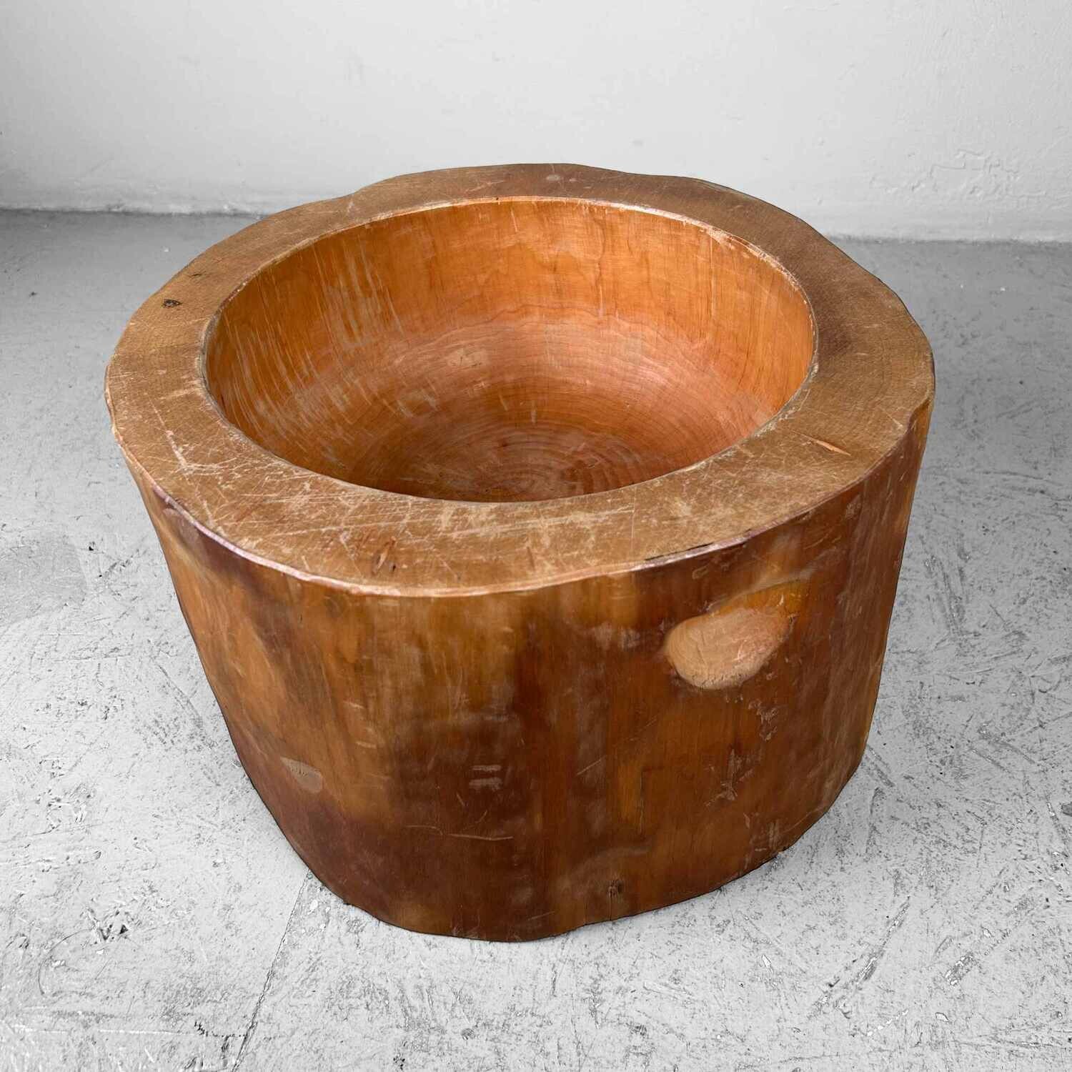 Japanese Mochi-Tsuki Usu, rice mortar, Taishō era.