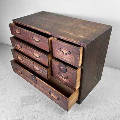 Traditionele Tansu Ladekast, Meiji periode, Japan.
