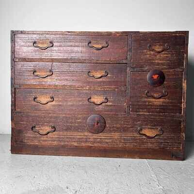 Traditionele Tansu Ladekast, Meiji periode, Japan.