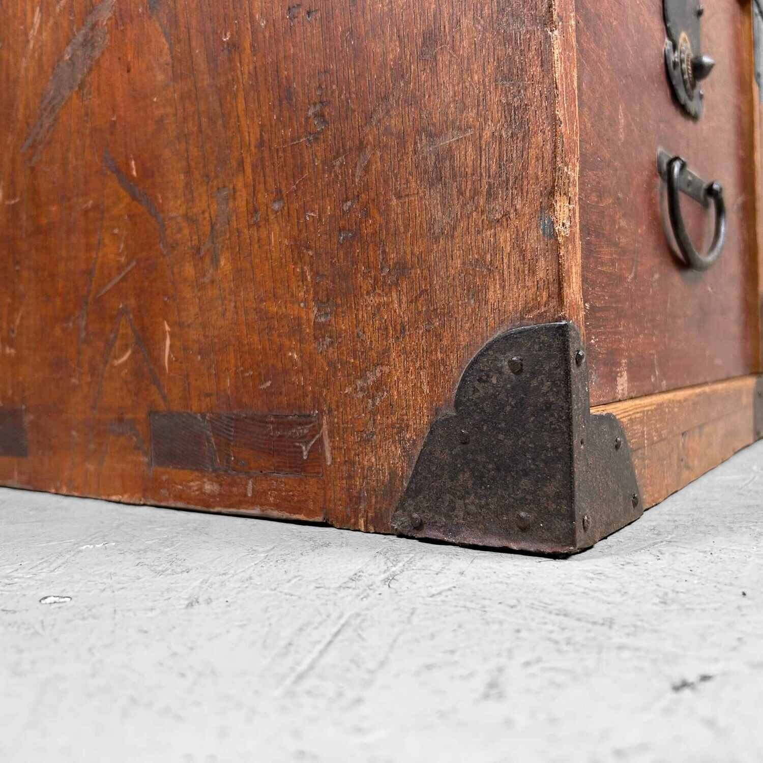 Japanse Traditionele Tansu Ladekast, Taishō-periode.