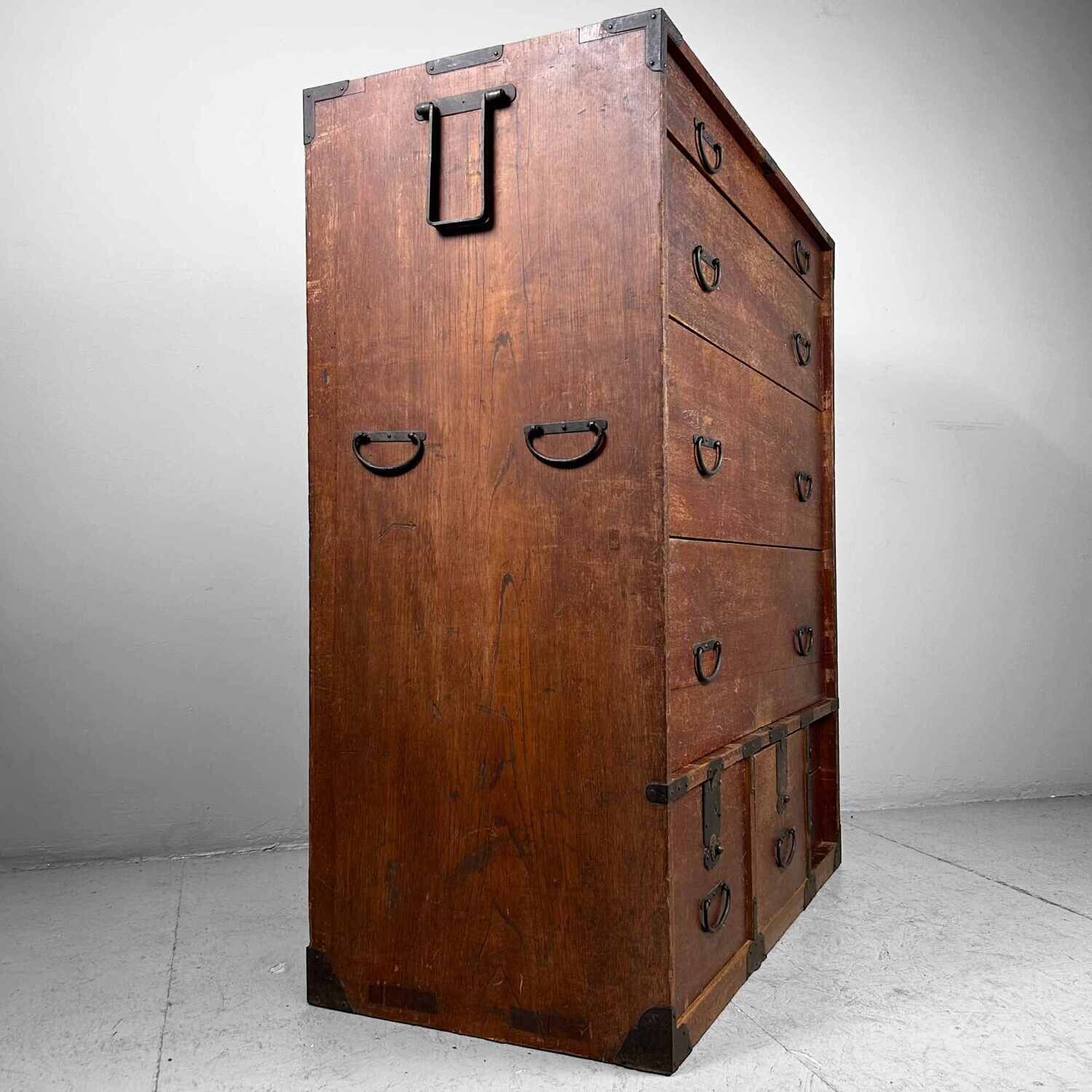 Japanse Traditionele Tansu Ladekast, Taishō-periode.