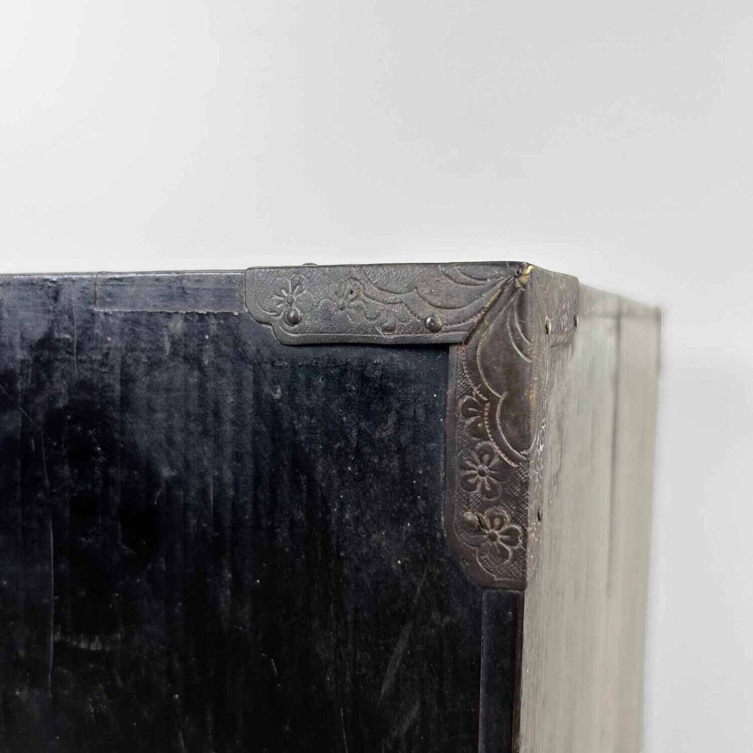 Lacquerwork Drawer Chest Japanese Tansu, Meiji Era.