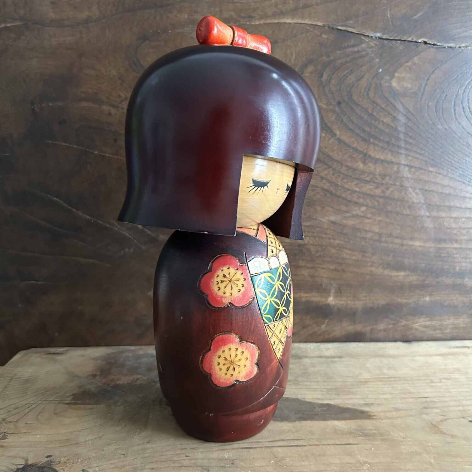 Vintage Kokeshi Doll, Miyashita Hajime, Japan.