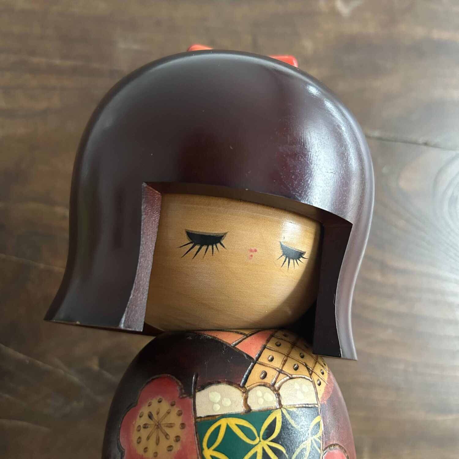 Vintage Kokeshi Doll, Miyashita Hajime, Japan.