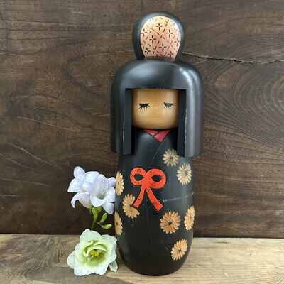 Vintage Sosaku Kokeshi Pop, Miyashita Hajime, Japan.