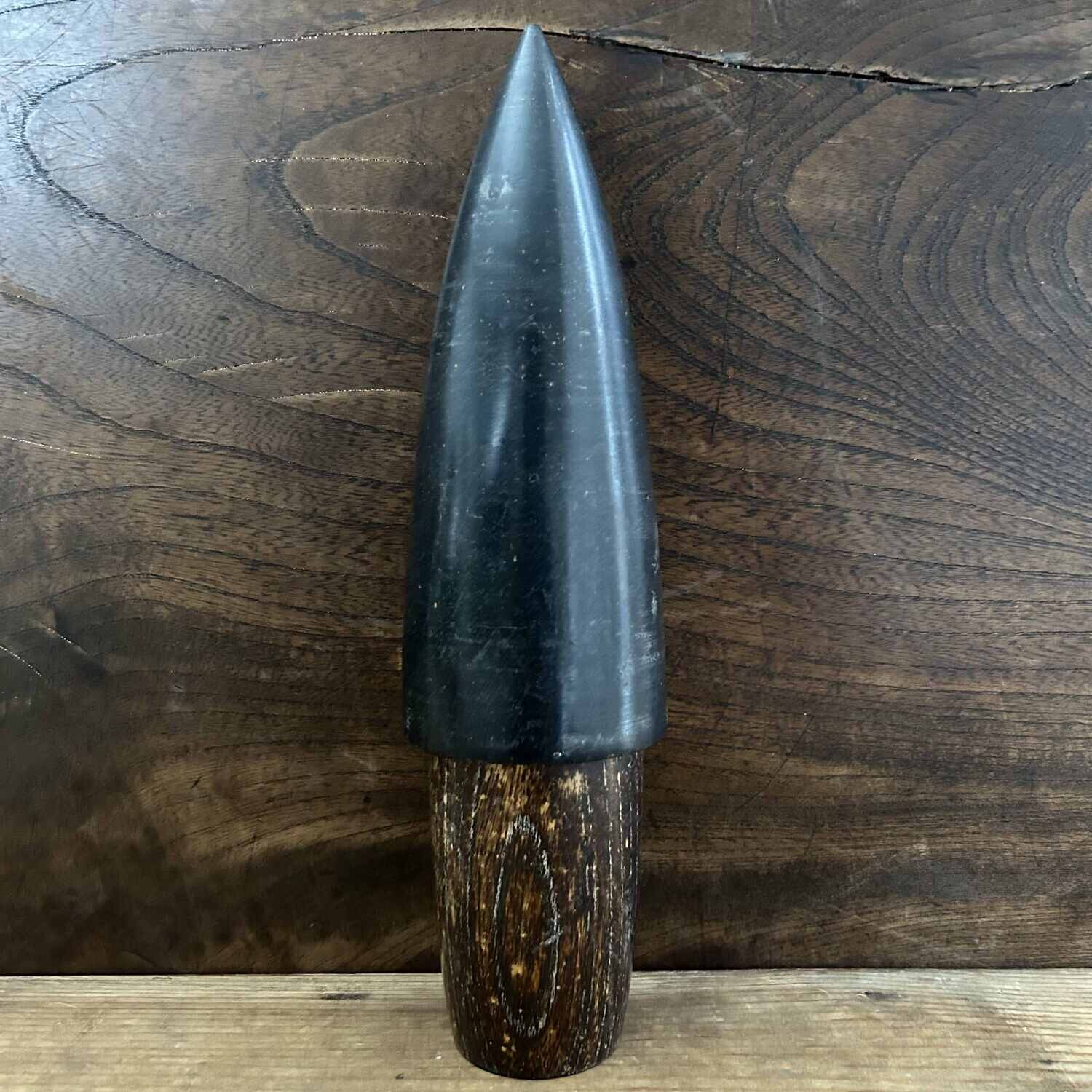 Vintage Sosaku Kokeshi, 'Fuyu No Shojo Winter Girl' by Shozan Shido.