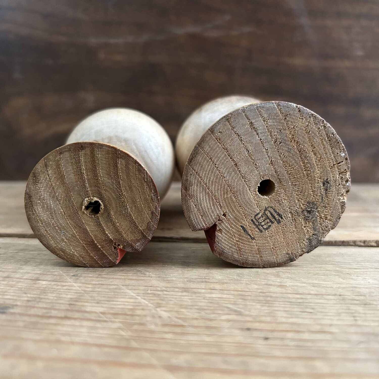 Set Vintage Kokeshi, Kuribayashi Issetsu, Japan.