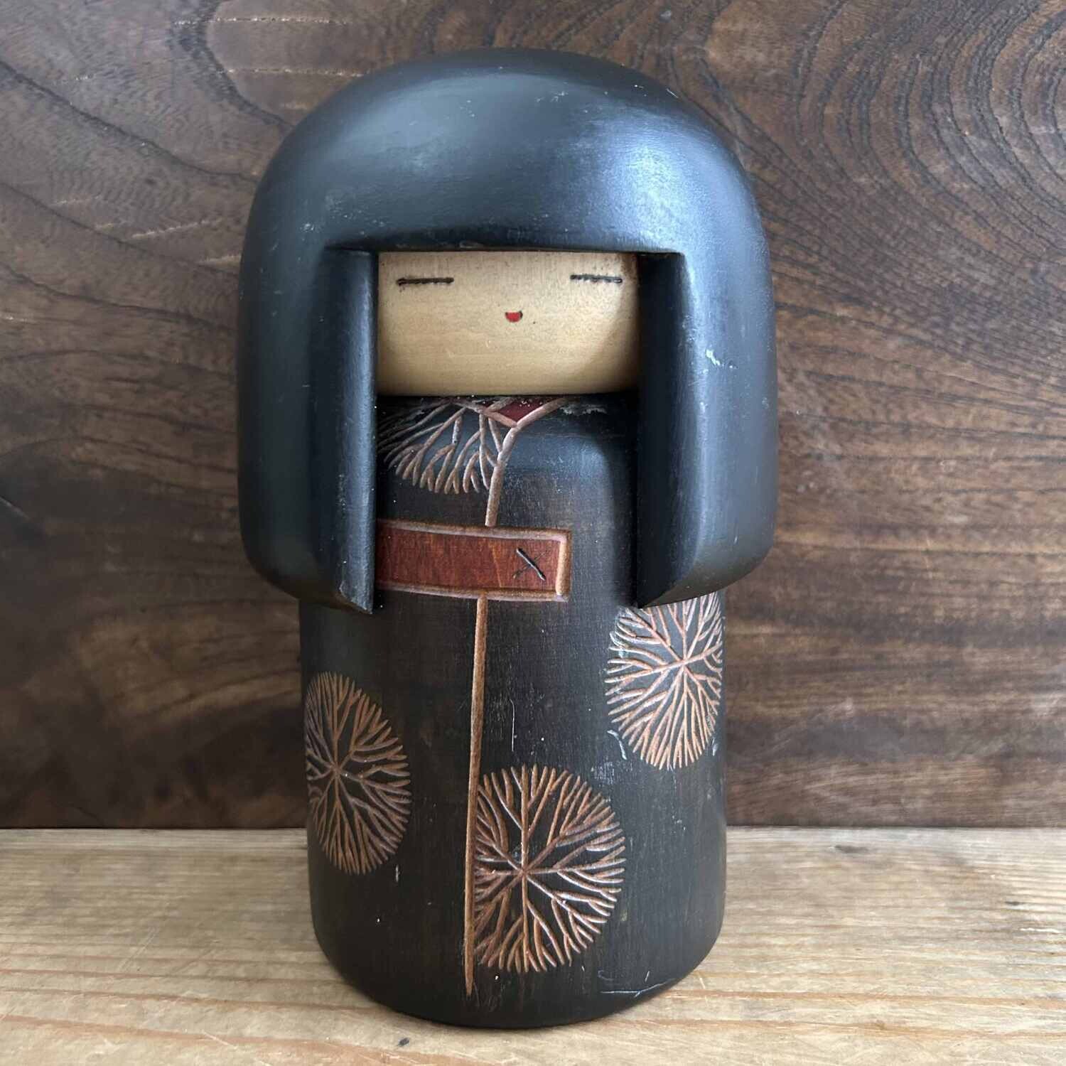 Vintage Sosaku Kokeshi, Sekiguchi Sansaku, Japan. Vintage Sosaku Kokeshi, Sekiguchi Sansaku, Japan.