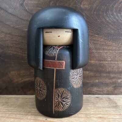 Vintage Sosaku Kokeshi, Sekiguchi Sansaku, Japan.