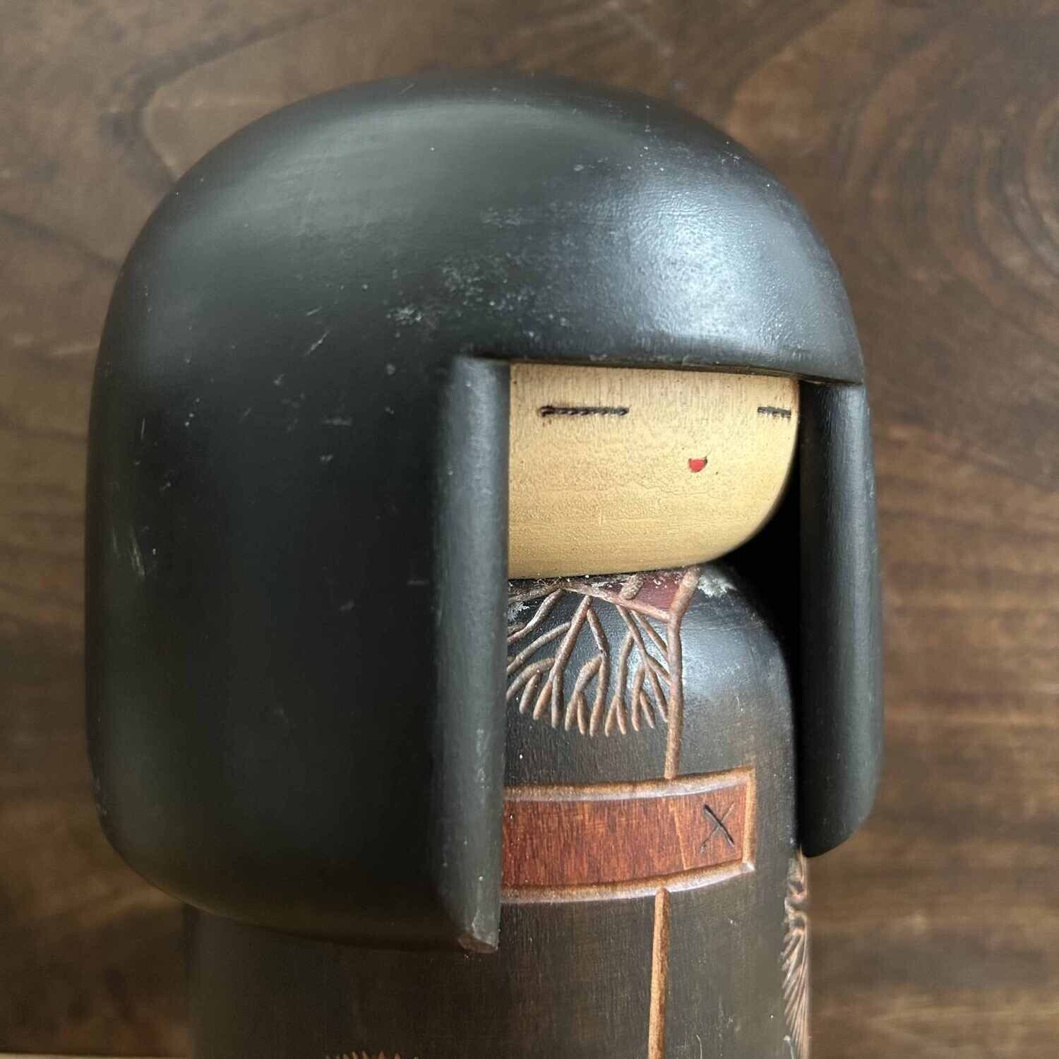 Vintage Sosaku Kokeshi, Sekiguchi Sansaku, Japan. Vintage Sosaku Kokeshi, Sekiguchi Sansaku, Japan.