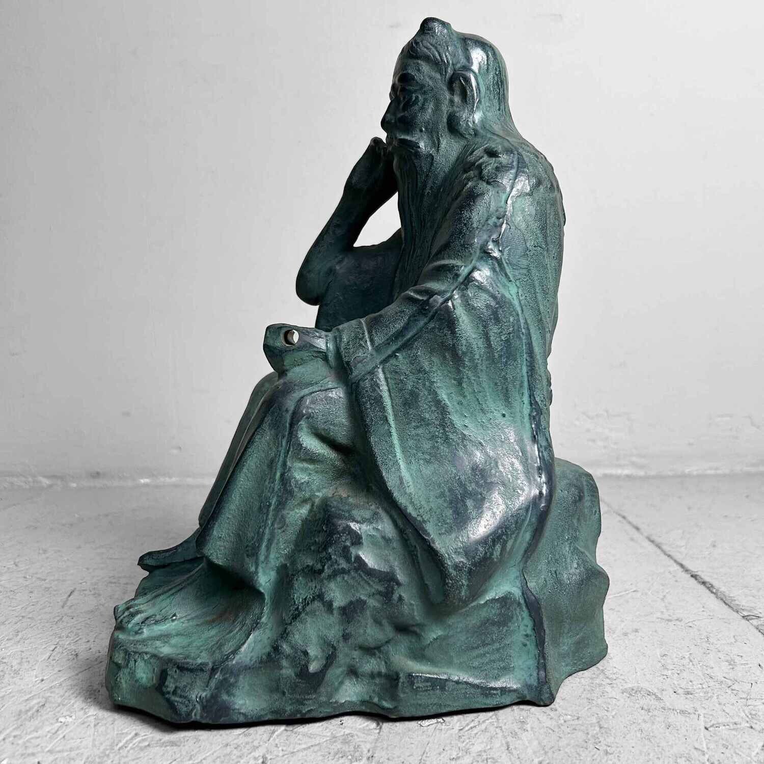 Bronzen Beeld, Shinno, Shōwa-periode, Japan.