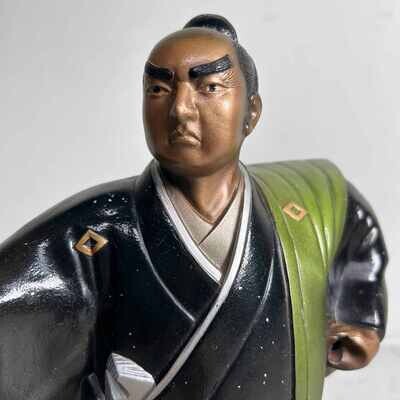 Mid Century Samoerai Krijger Beeld, Takaoka, Japan.