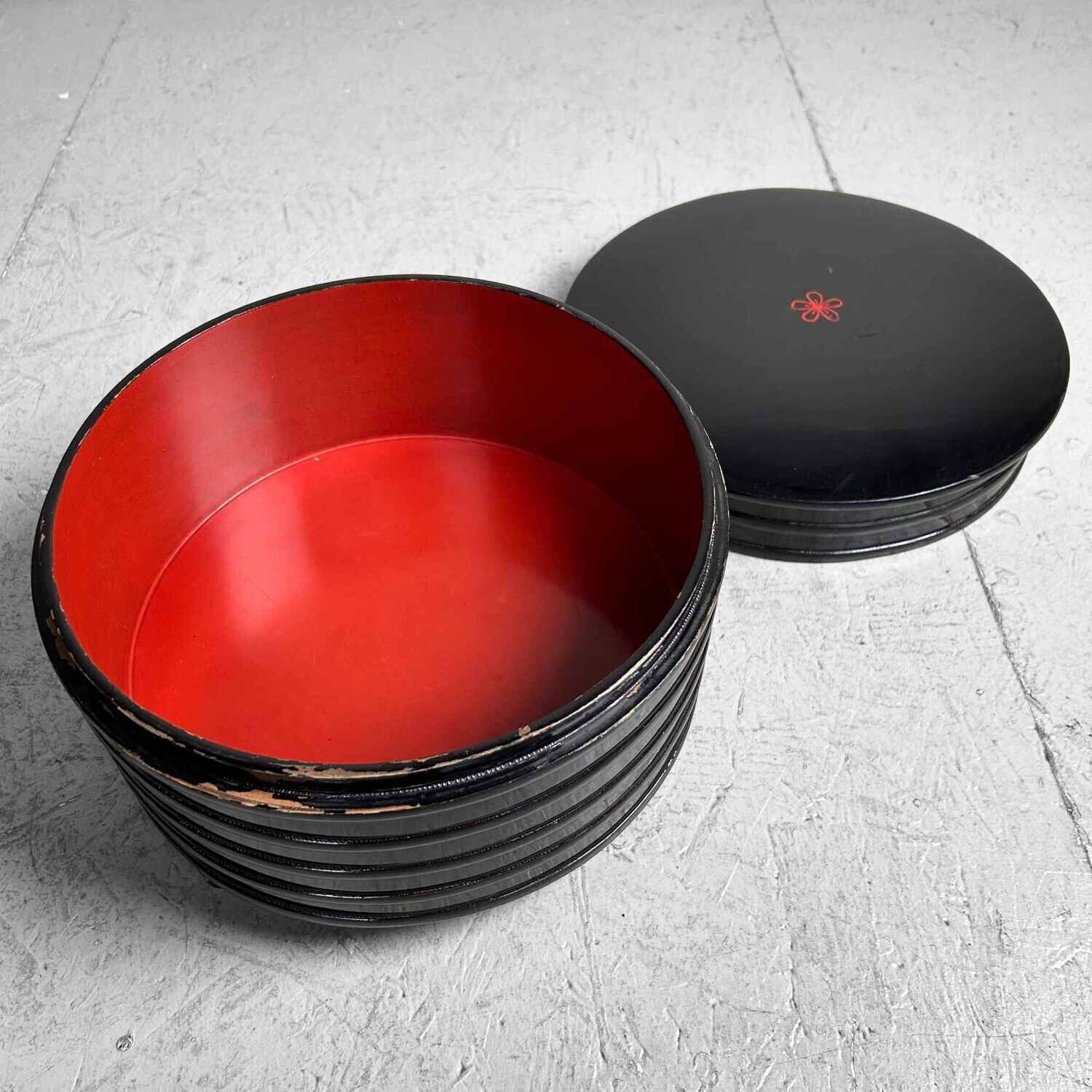 Urushi Hokkai Bako, Meiji periode, Japan.