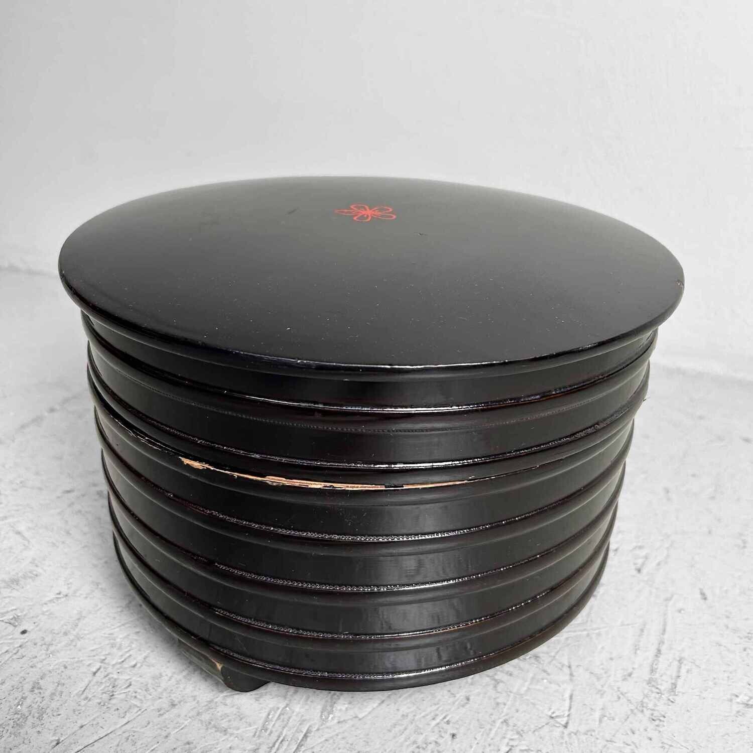 Urushi Hokkai Bako, Meiji periode, Japan.