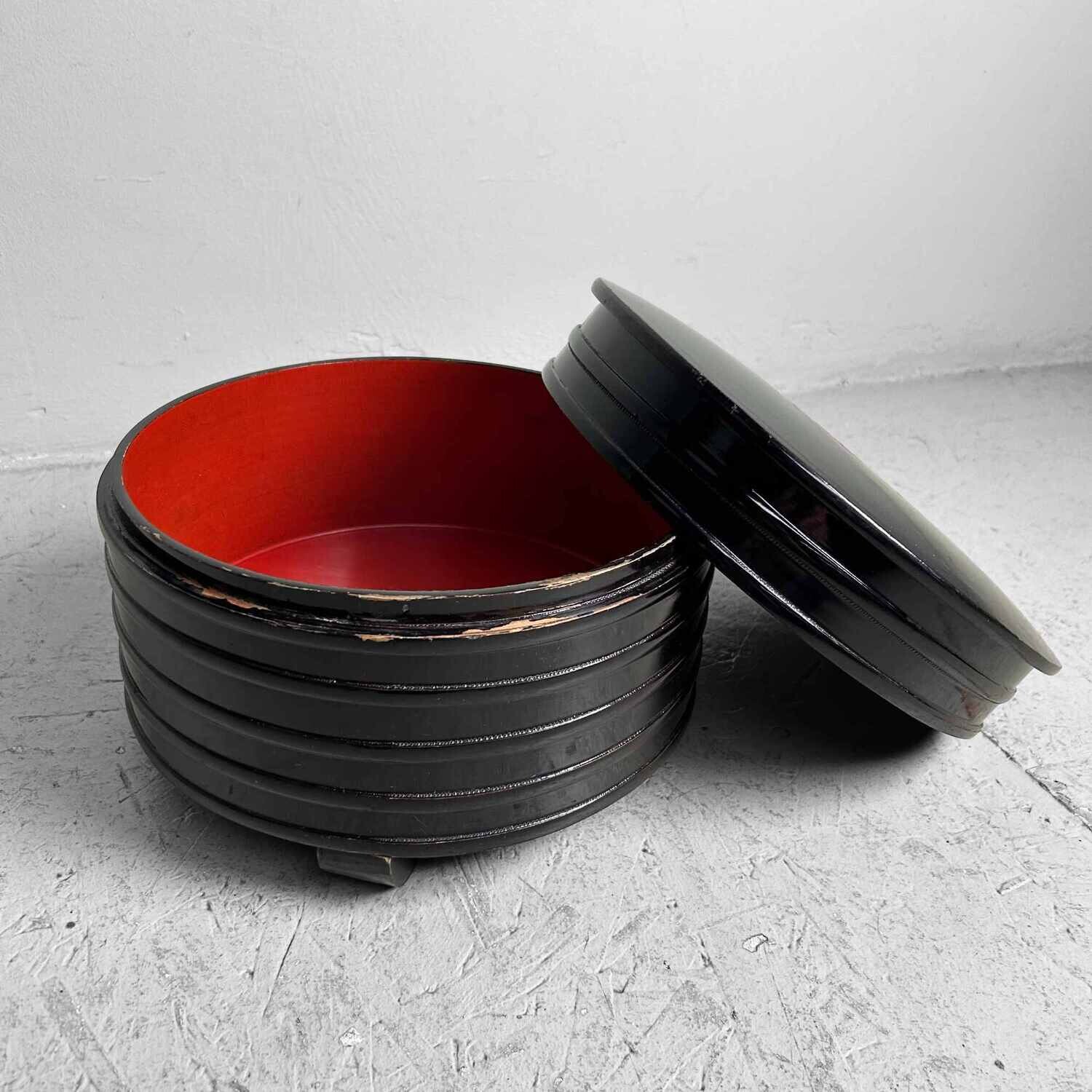 Urushi Hokkai Bako, Meiji periode, Japan.
