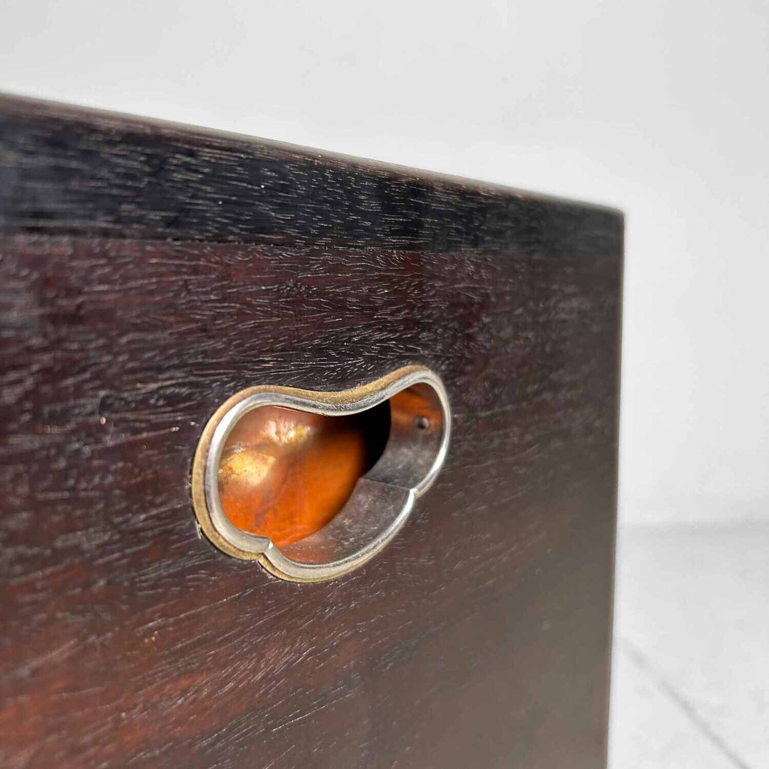 Wooden Hibachi Japanese Fire Pot, Shōwa period, Japan.