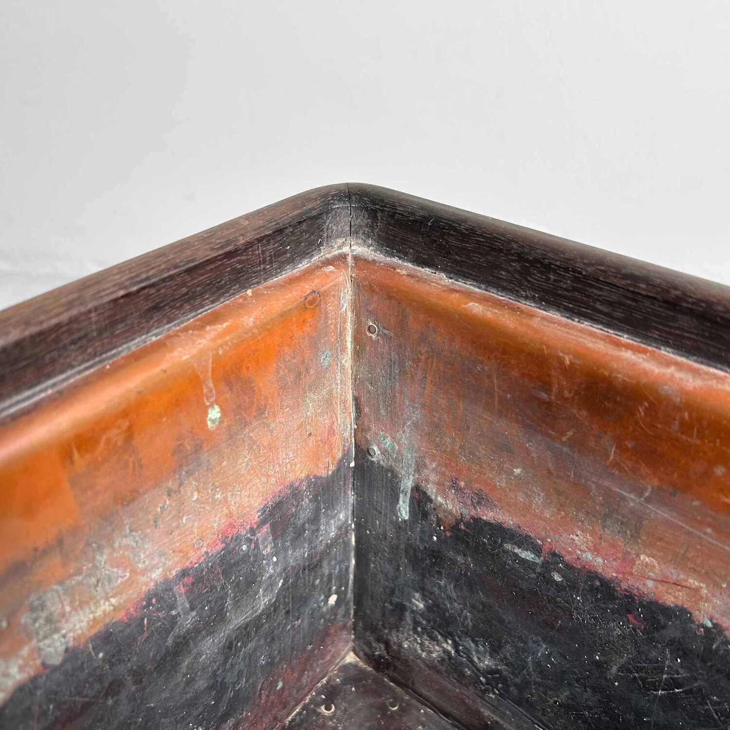 Wooden Hibachi Japanese Fire Pot, Shōwa period, Japan.