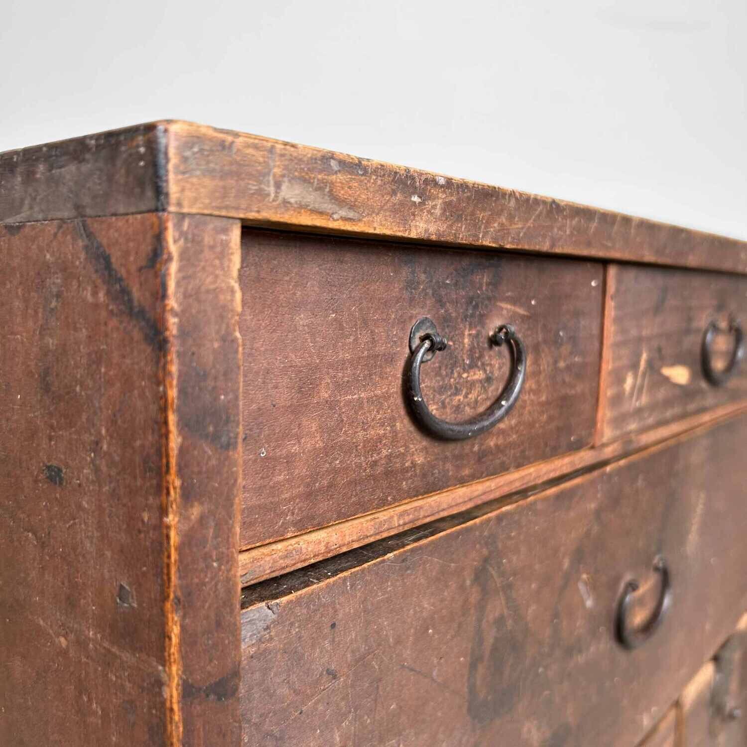 Antieke Japanse Schrijfkast Kakesuzuri, Taishō-periode, Japan.