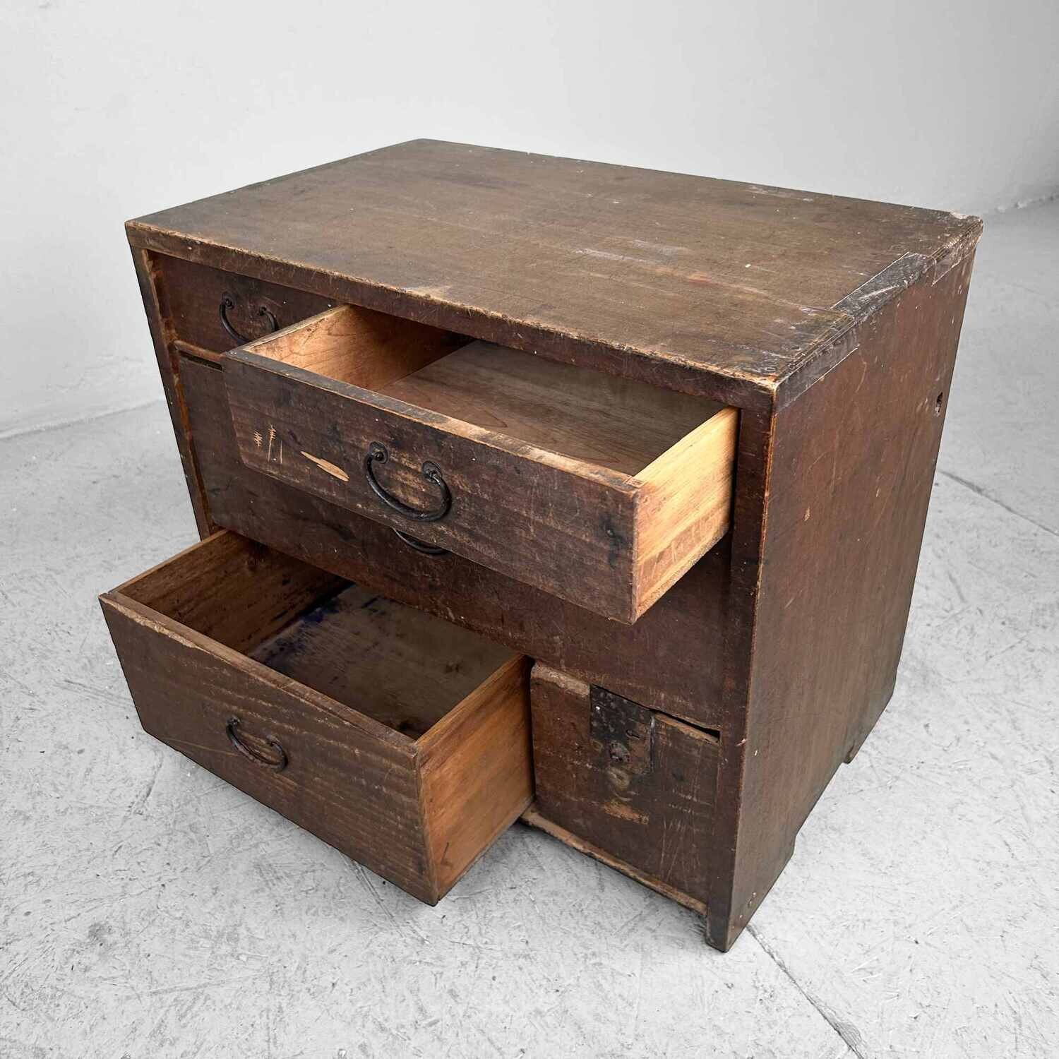 Antieke Japanse Schrijfkast Kakesuzuri, Taishō-periode, Japan.