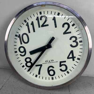 Industrial Vintage Wall Clock, Japan.