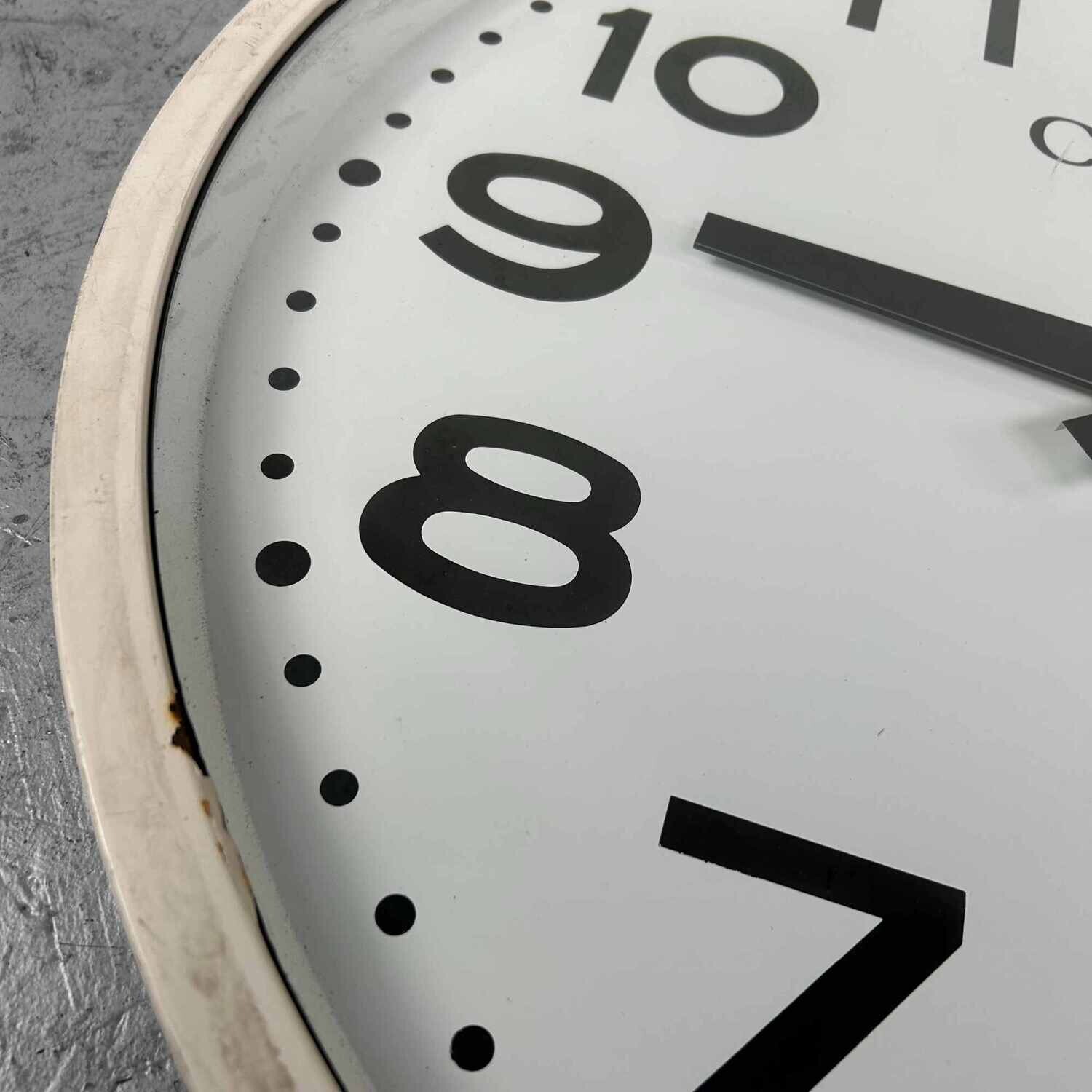 Industrial Vintage Wall Clock, CITIZEN, Japan.