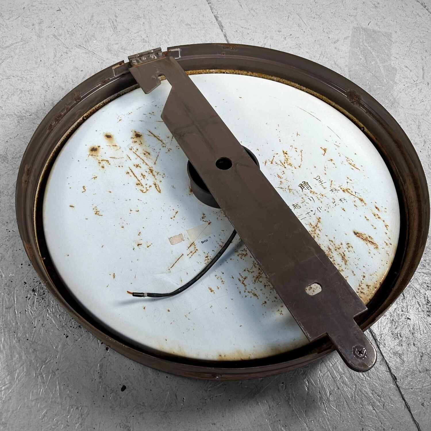 Industrial Vintage Wall Clock, SEIKO, Japan.