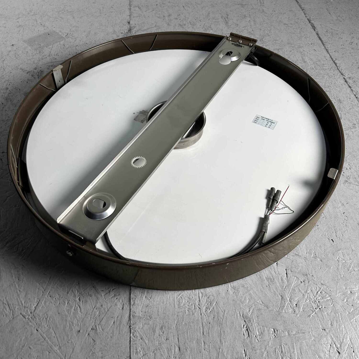 Industriële Vintage Wandklok, SEIKO, Japan.