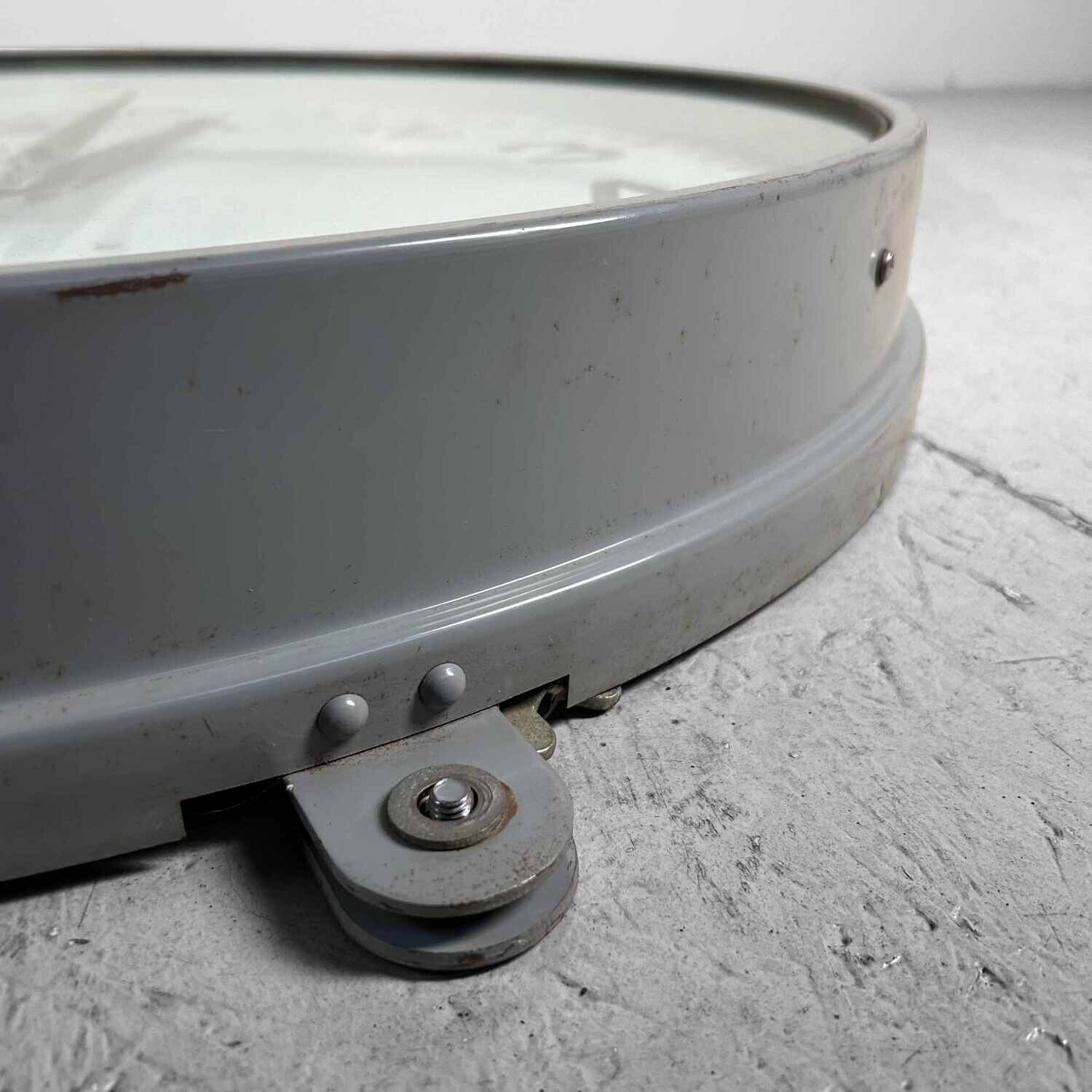 Industrial Vintage Wall Clock, SEIKO, Japan.